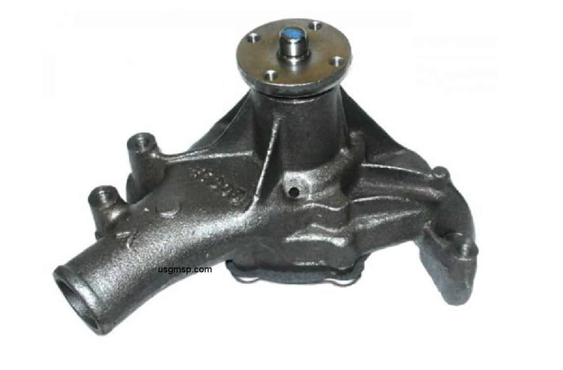 Water Pump: Chev V8 Small Black 69-77